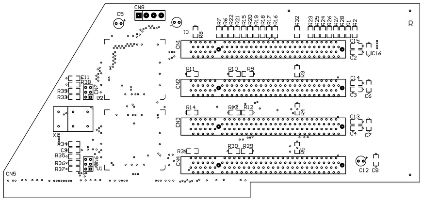Prometheus printed circuit board top overlay